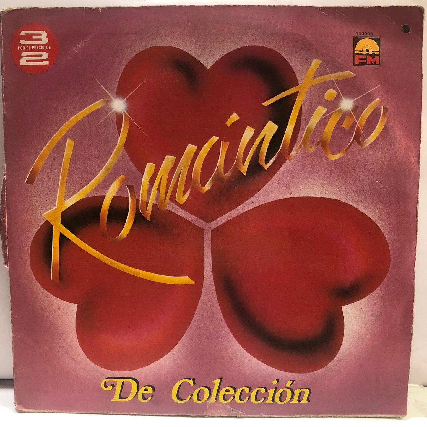 ROMANTICO DE COLECCION  3 LPS