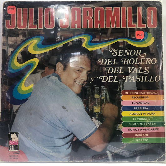 JULIO JARAMILLO - SEÑOR DEL BOLERO, DEL VALS Y DEL PASILLO LP