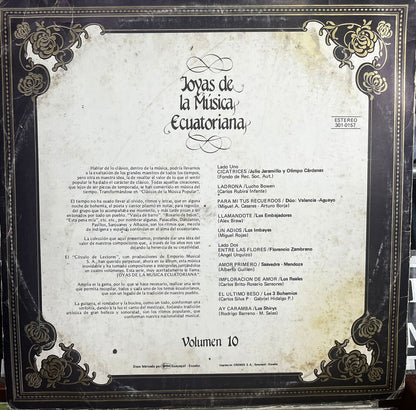 JOYAS DE LA MUSICA ECUATORIANA VOL.1O LP