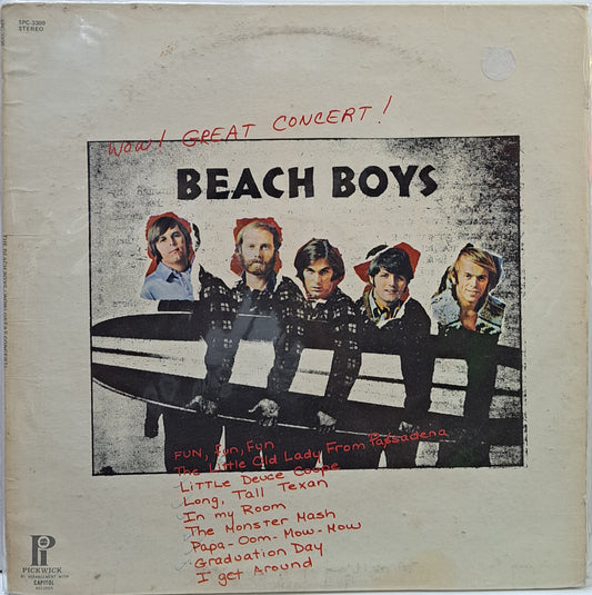 BEACH BOYS - GREAT CONCERT  LP