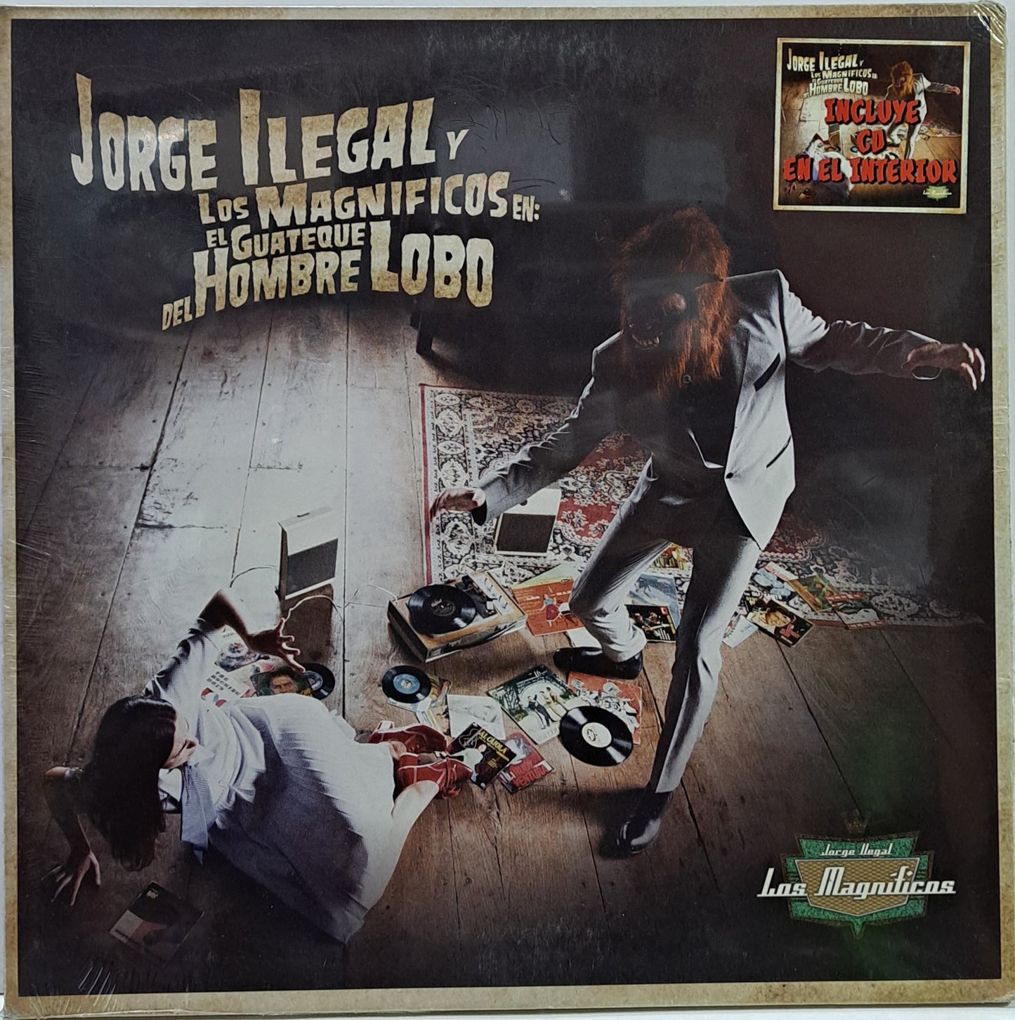 JORGE ILEGAL Y LOS MAGNIFICOS - EN EL GUATEQUE  LP
