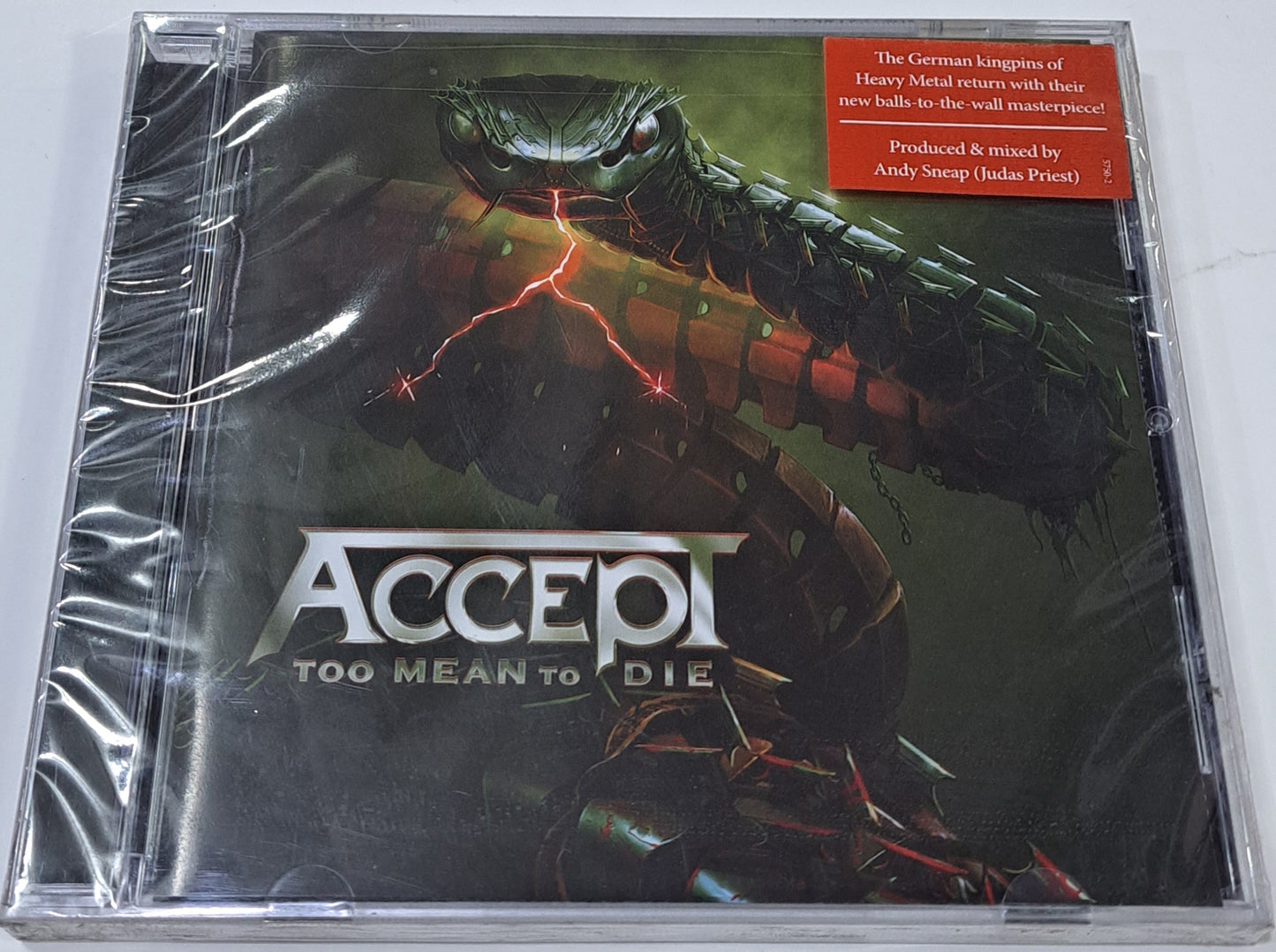 ACCEPT - TOO MEAN TO DIE   CD