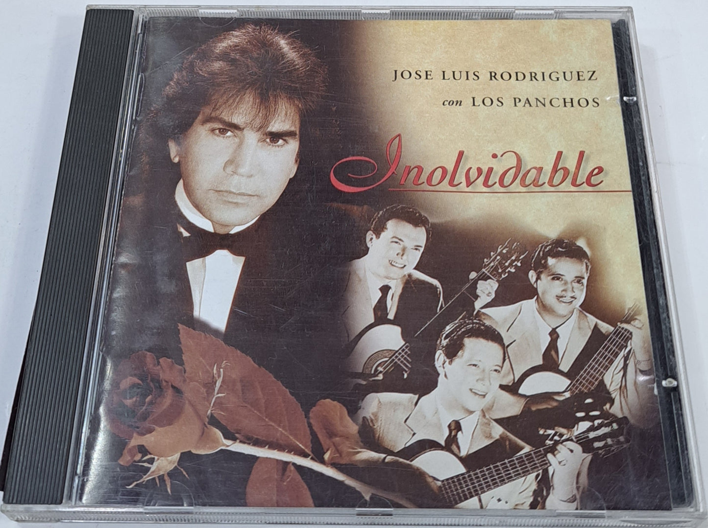 JOSE LUIS RODRIGUEZ CON LOS PANCHOS - INOLVIDABLE BOLEROS CD