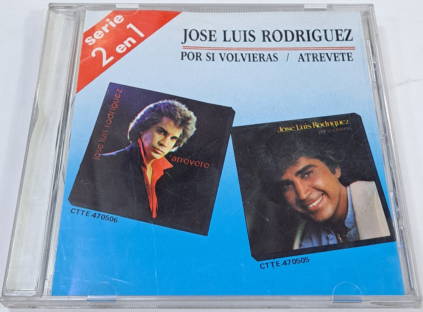 JOSE LUIS RODRIGUEZ - POR SI VOLVIERAS / ATREVETE CD