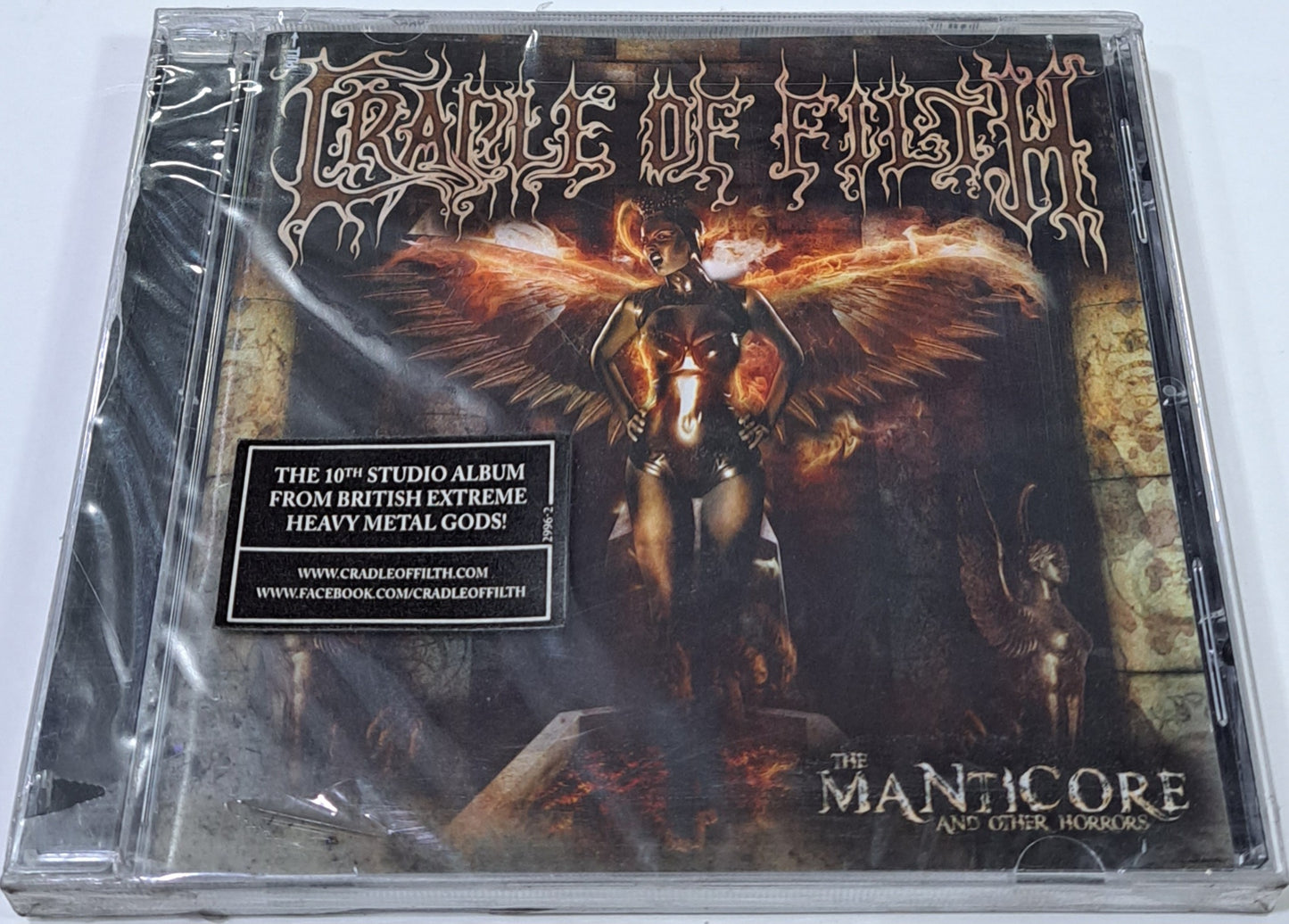 CRADLE OF FILTH - THE MANTICORE AND OTHER HORRORS CD