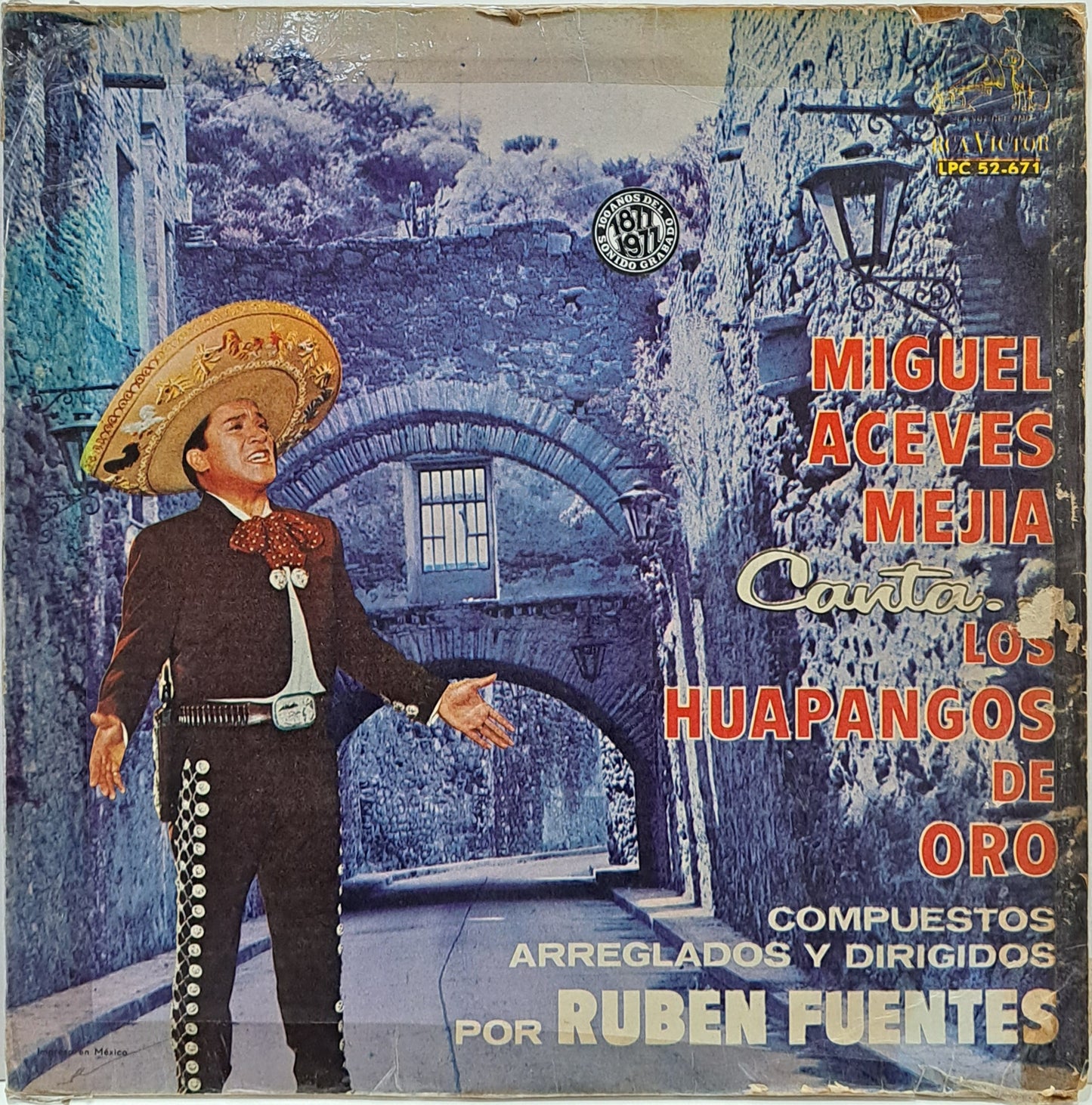 MIGUEL ACEVES MEJIA - LOS HUANPANGOS DE ORO  LP