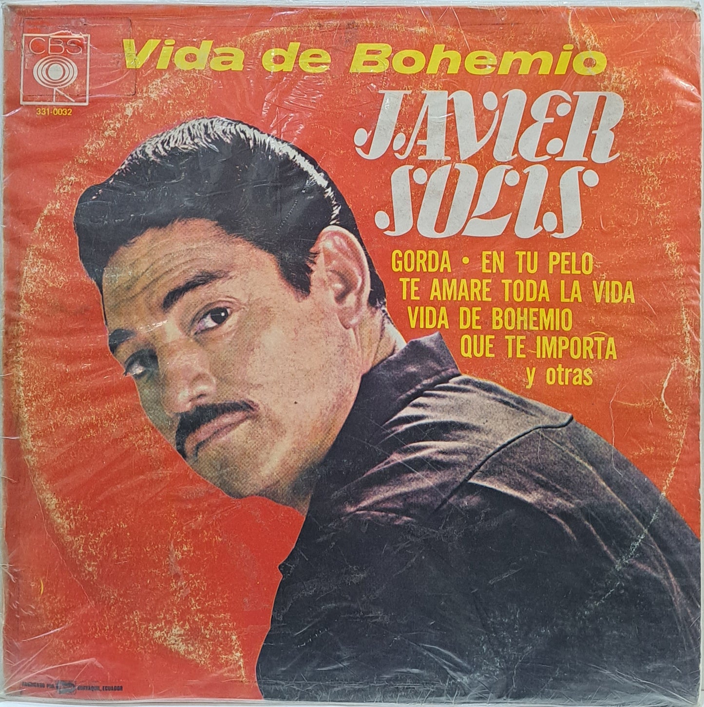 JAVIER SOLIS - VIDA DE BOHEMIO LP