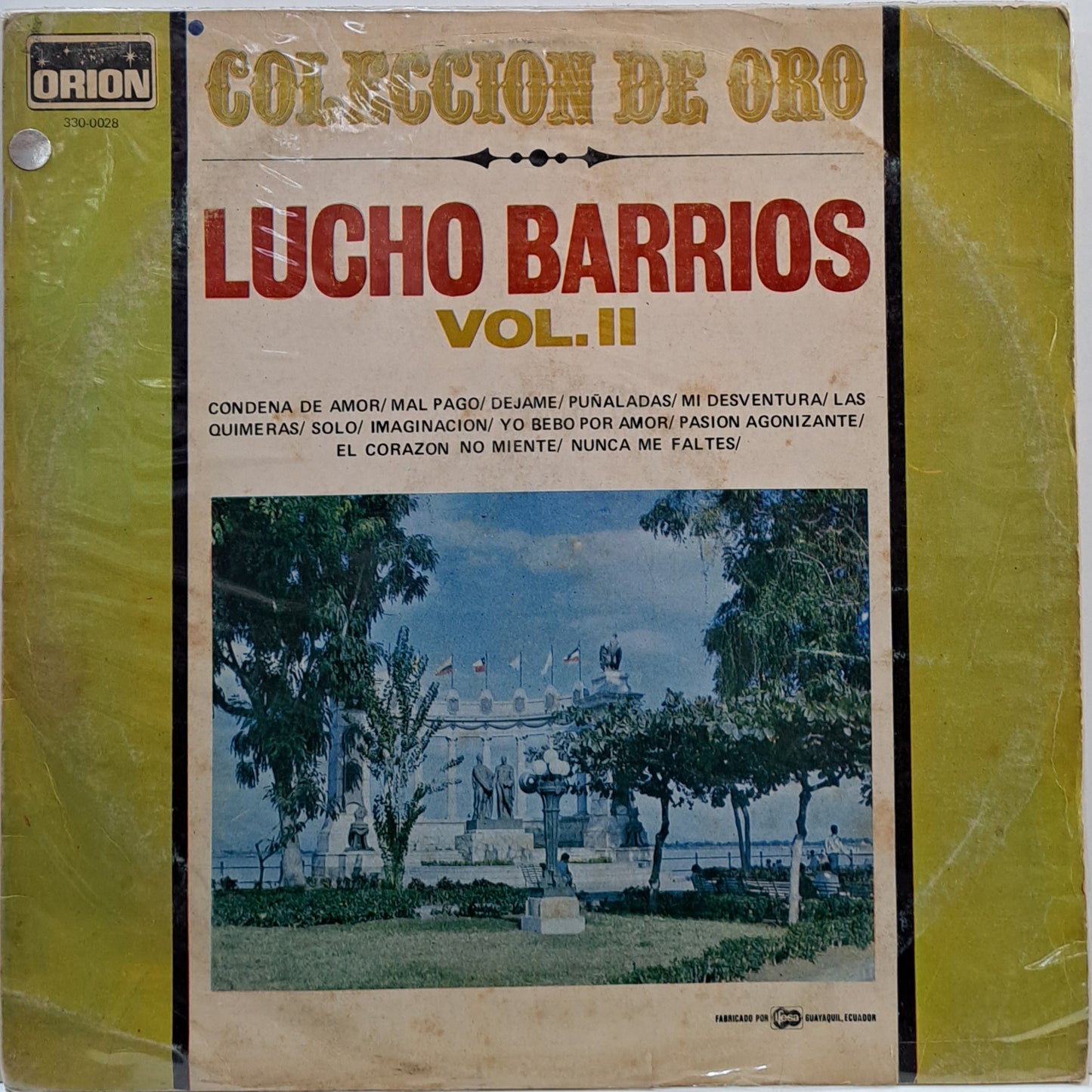 LUCHO BARRIOS - COLECCION DE ORO VOL II LP