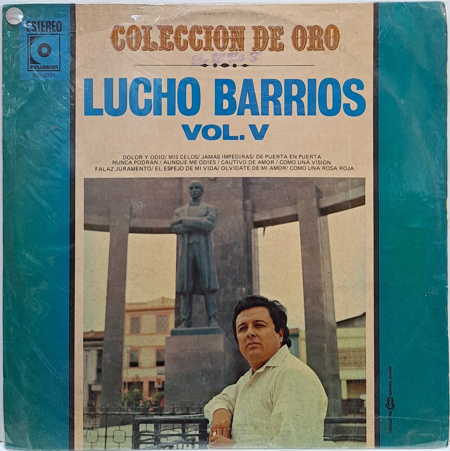 LUCHO BARRIOS - COLECCION DE ORO VOL. V LP