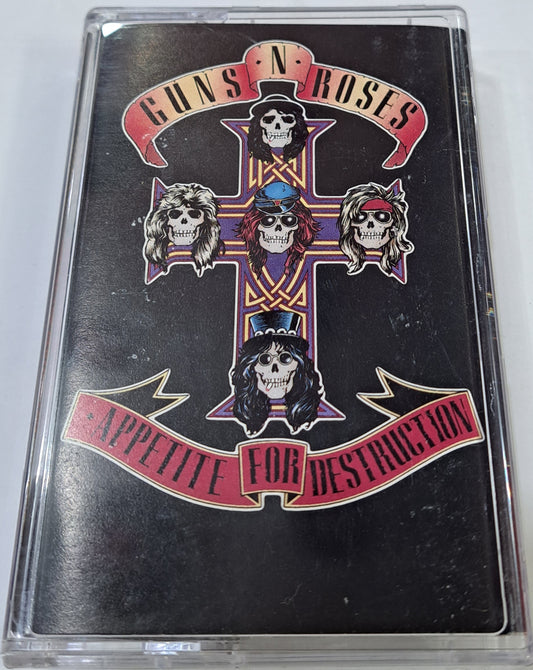 GUNS  ROSES - APPETITE FOR DESTRUCTION CASSETTE