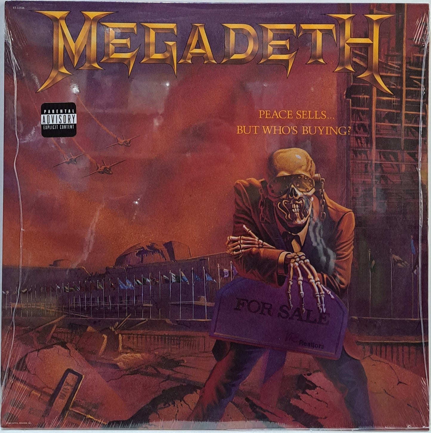 MEGADETH - PEACE SELLS BUT  LP