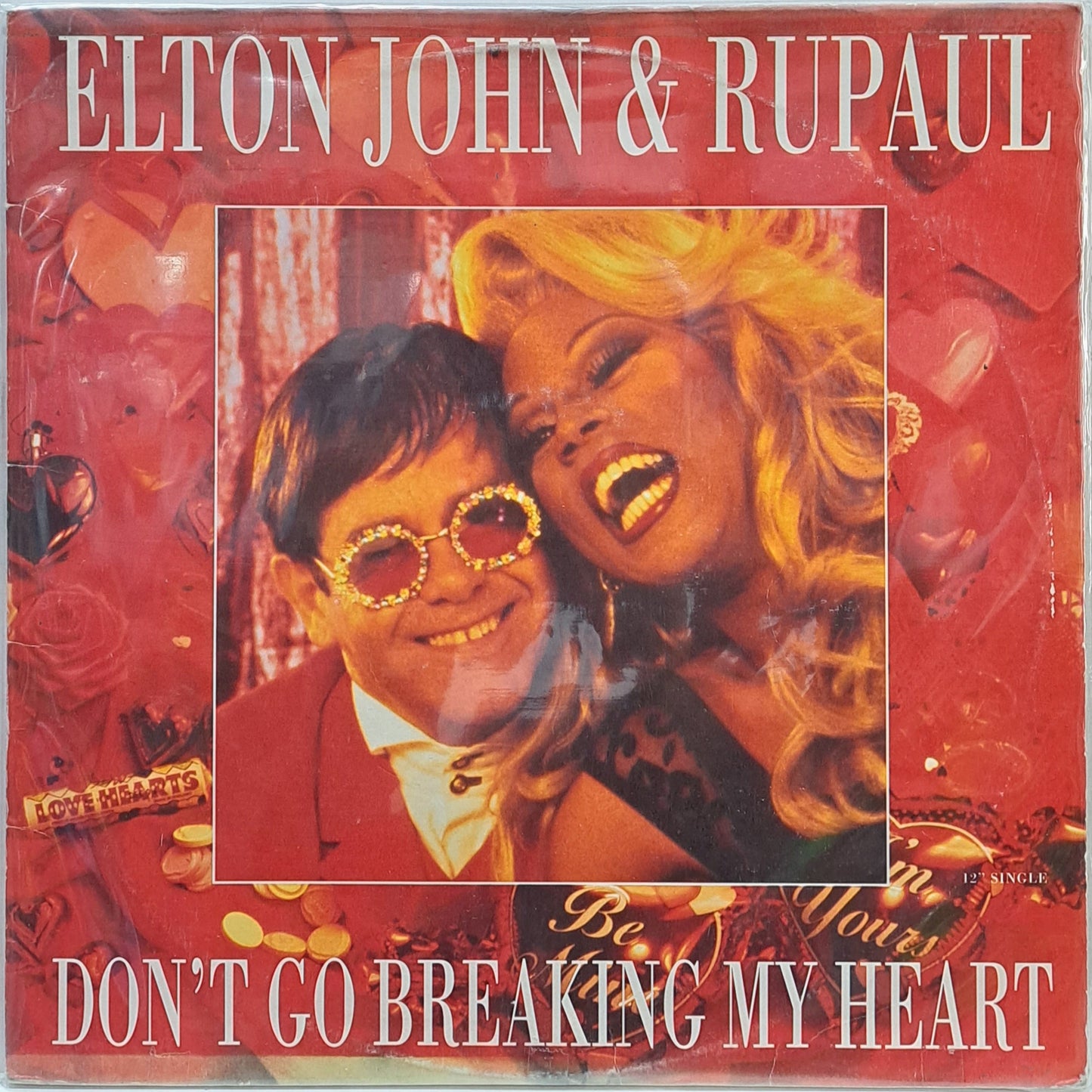 ELTON JOHN & RUPAUL - DON¨T GO BREAKING MY HEART LP