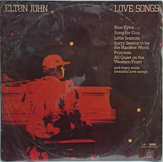 ELTON JOHN - LOVE SONGS LP