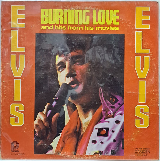 ELVIS PRESLEY - BURNING LOVE LP