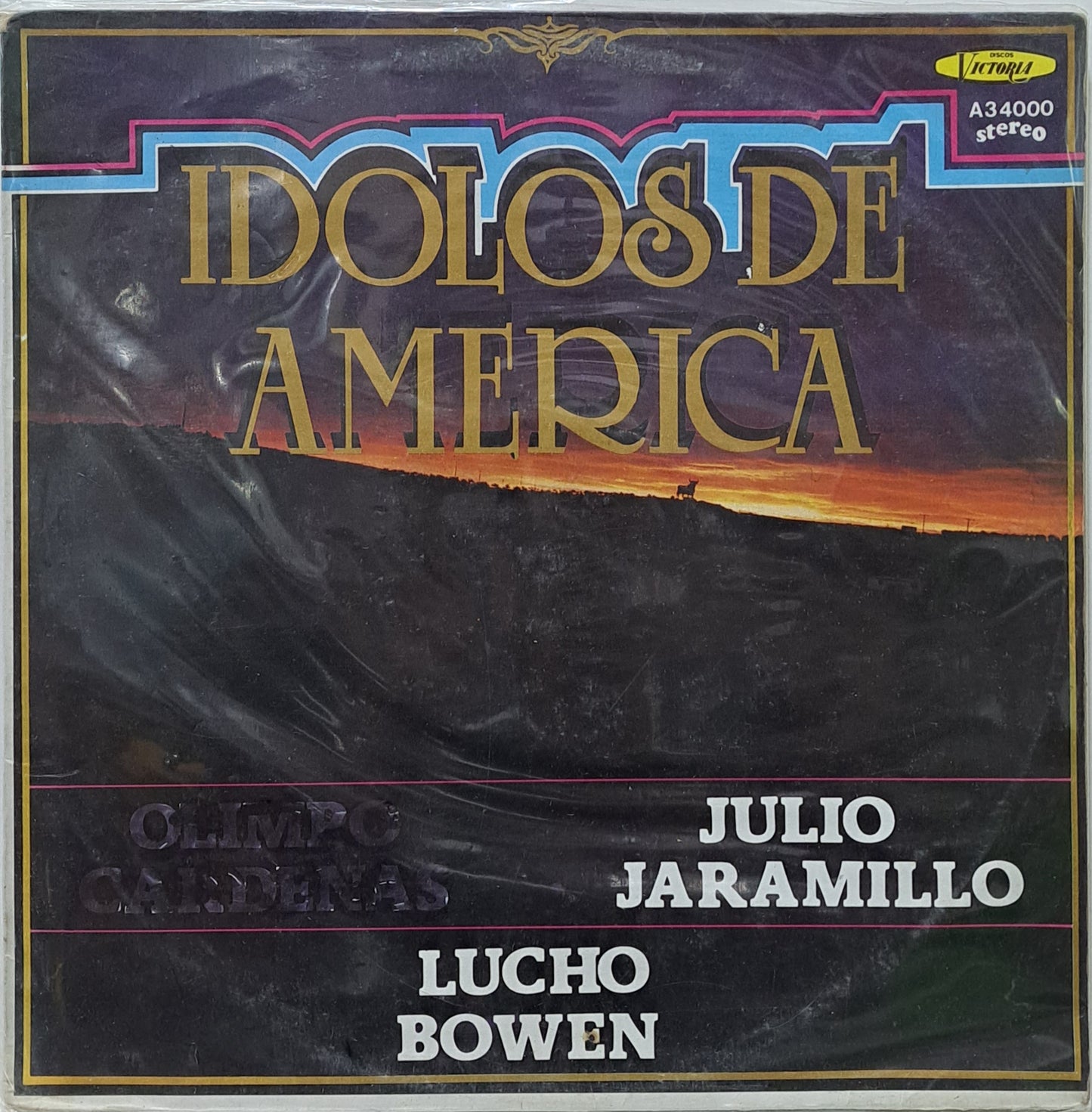 JULIO JARAMILLO  Y LUCHO BOWEN  - IDOLOS DEL AMERICA -P