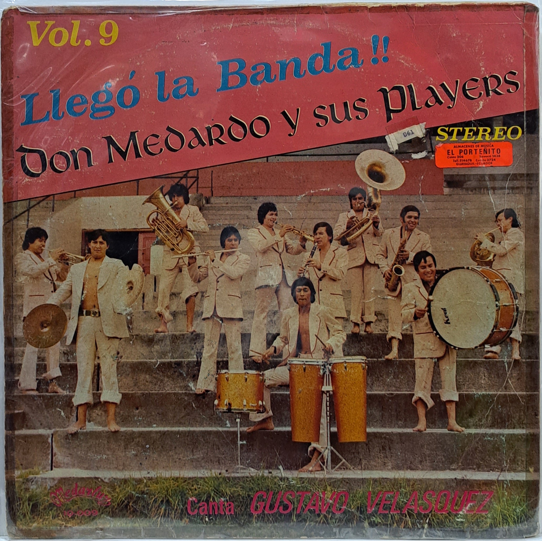 DON MEDARDO Y SUS PLAYERS - LLEGO LA BANDA !! LP – Circulo Musical