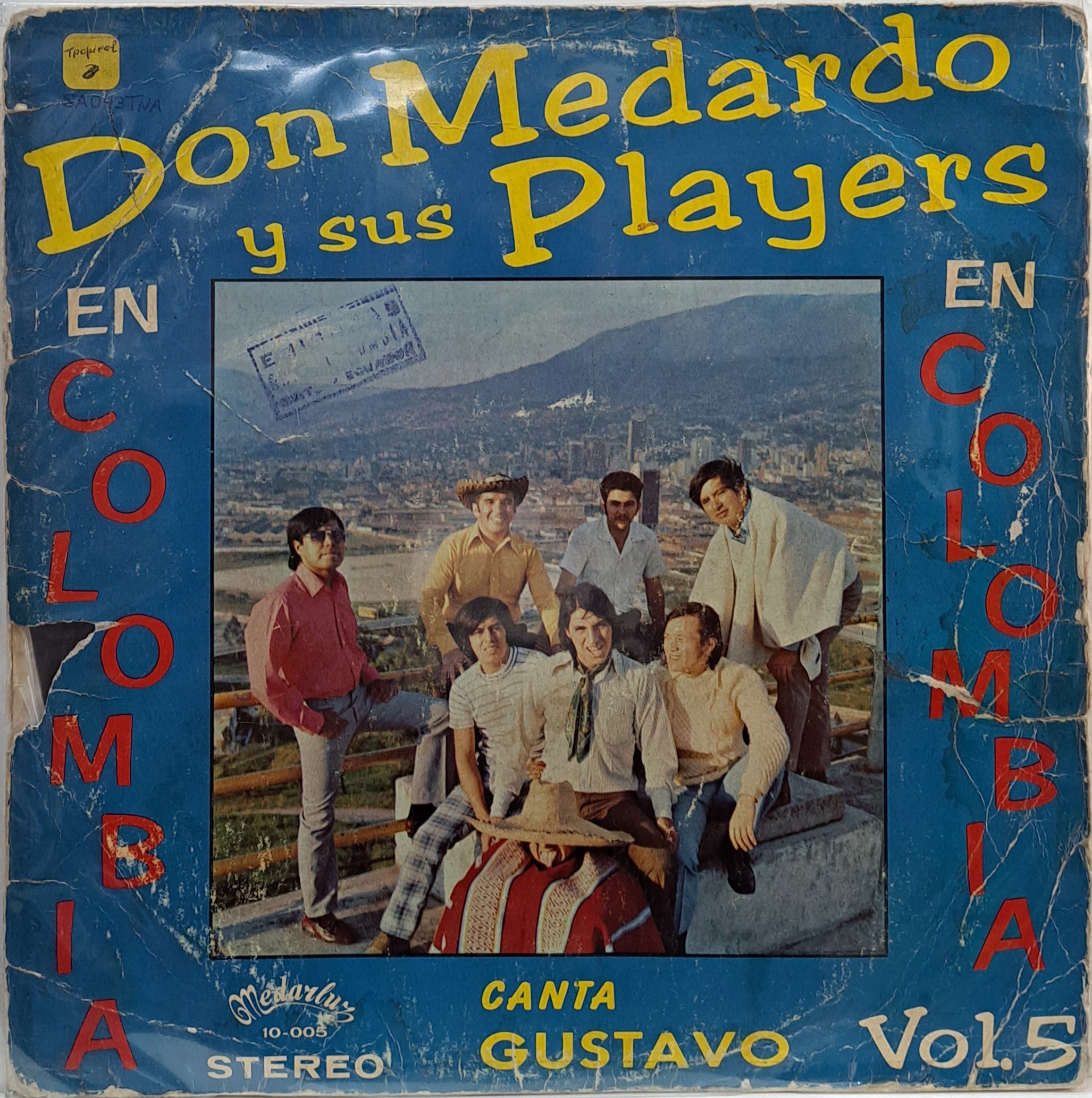 DON MEDARDO Y SUS PLAYERS - EN COLOMBIA VOL.5 LP – Circulo Musical