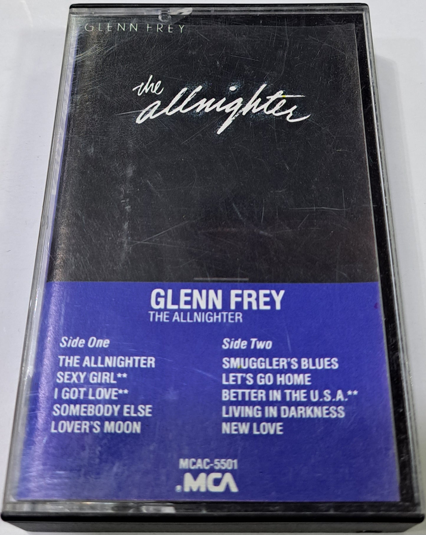 GLENN FREY - THE ALLNIGHTER CASSETTE