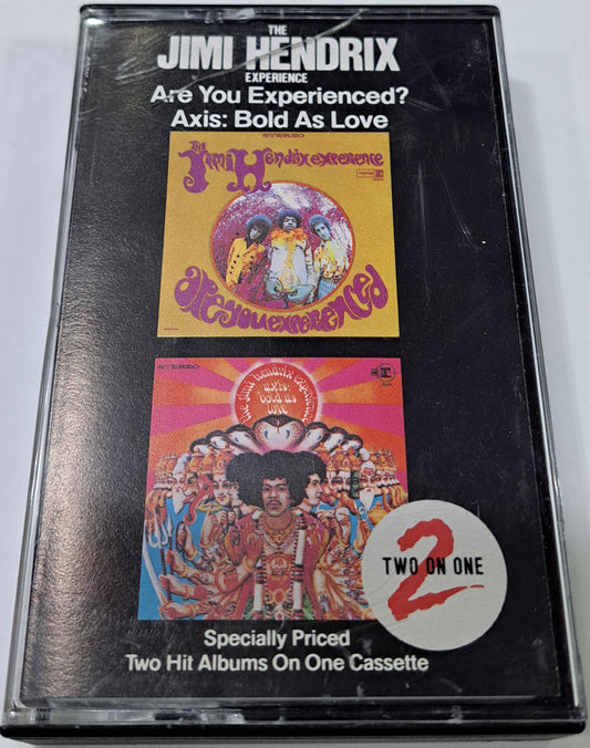 JIMI HENDRIX - ARE YOU EXPERIENCED AXIS BOLD AS LOVE CASSETTE