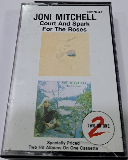 JONI MITCHELL - COUR AND SPARK FOR THE ROSES CASSETTE