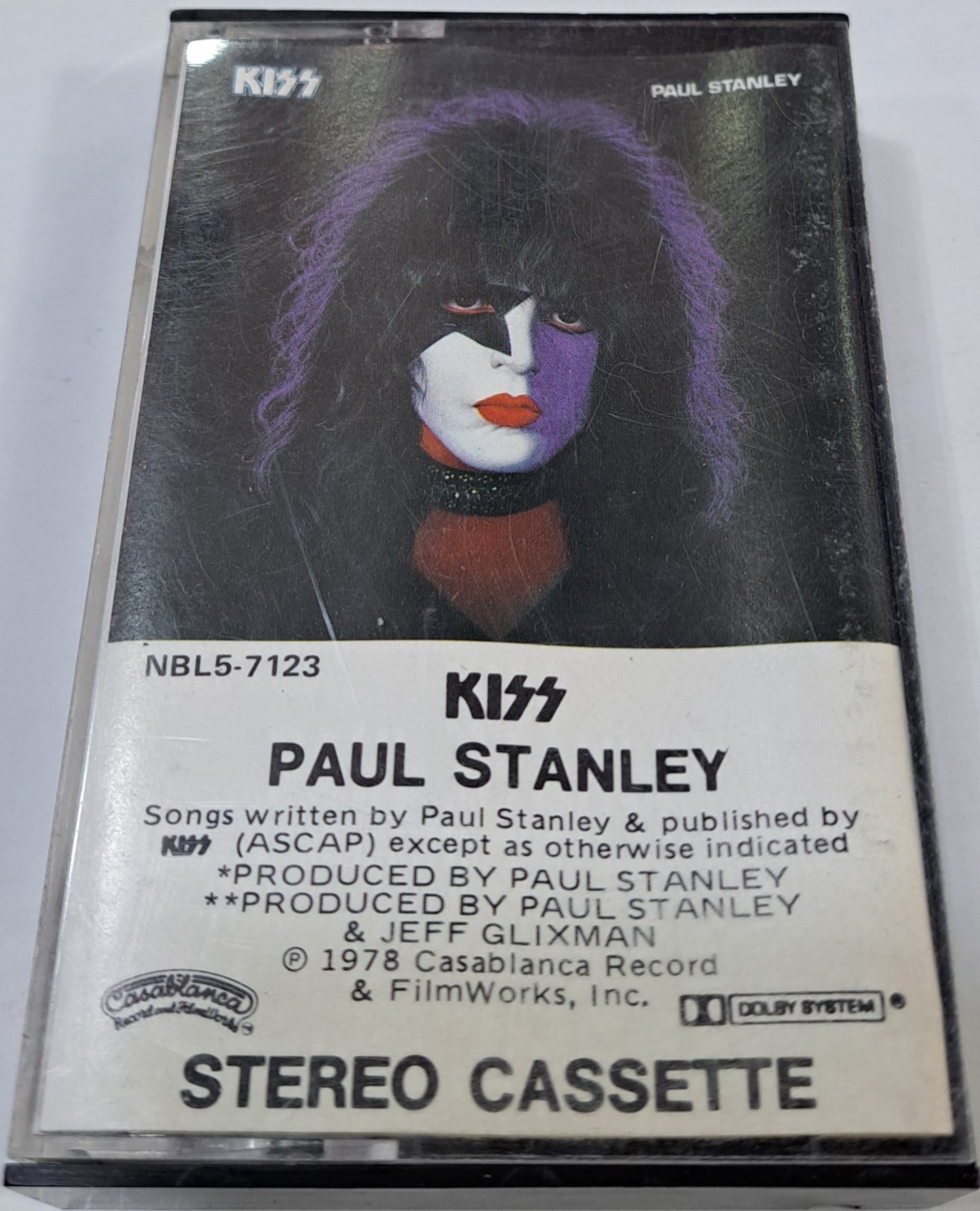 KISS - PAUL STANLEY CASSETTE