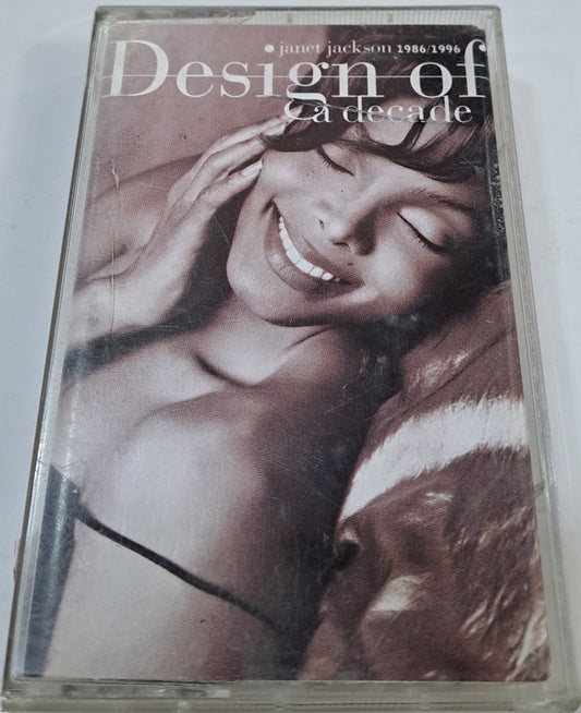 JANET JACKSON - DESIGN OF A DECADE 1986-1996 CASSETTE