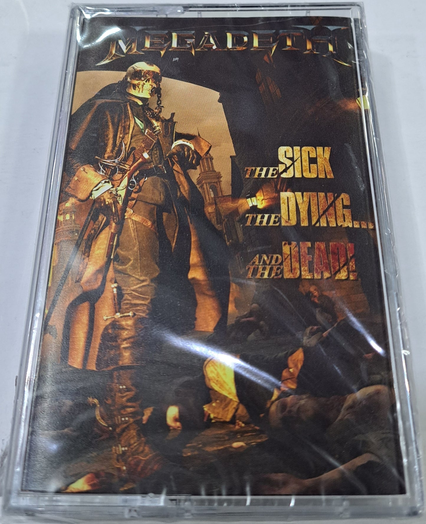 MEGADETH - THE SICK THE DYING AND THE DEAD CASSETTE