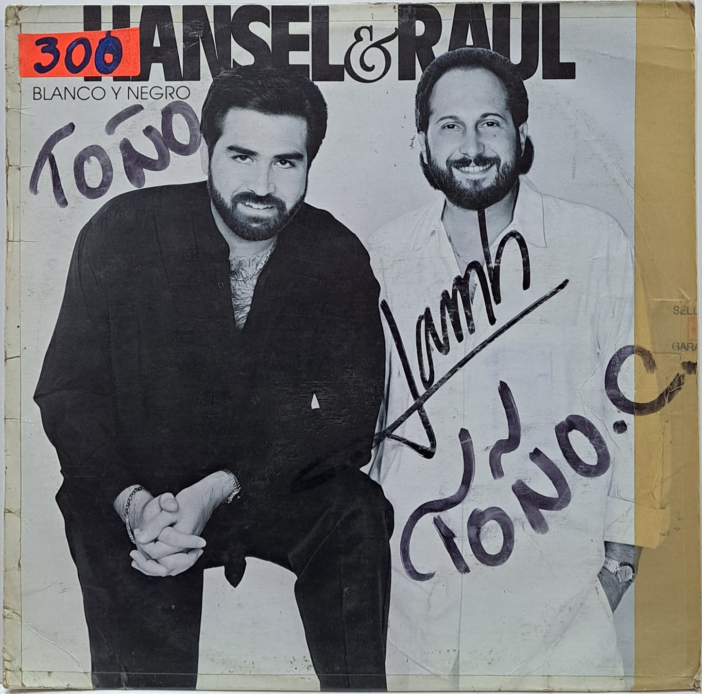 HANSEL & RAUL - BLANCO Y NEGRO LP