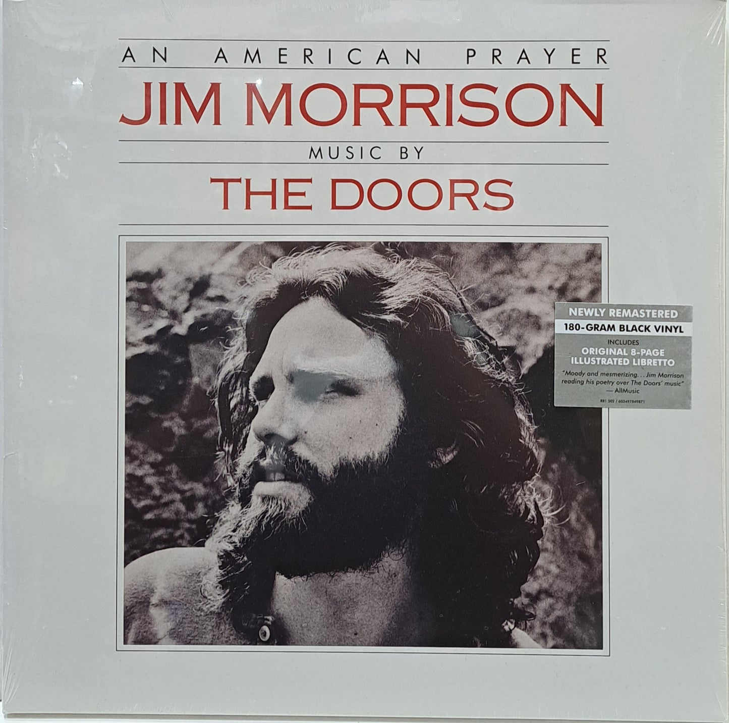 THE DOORS - AN AMERICAN PRAYER  LP