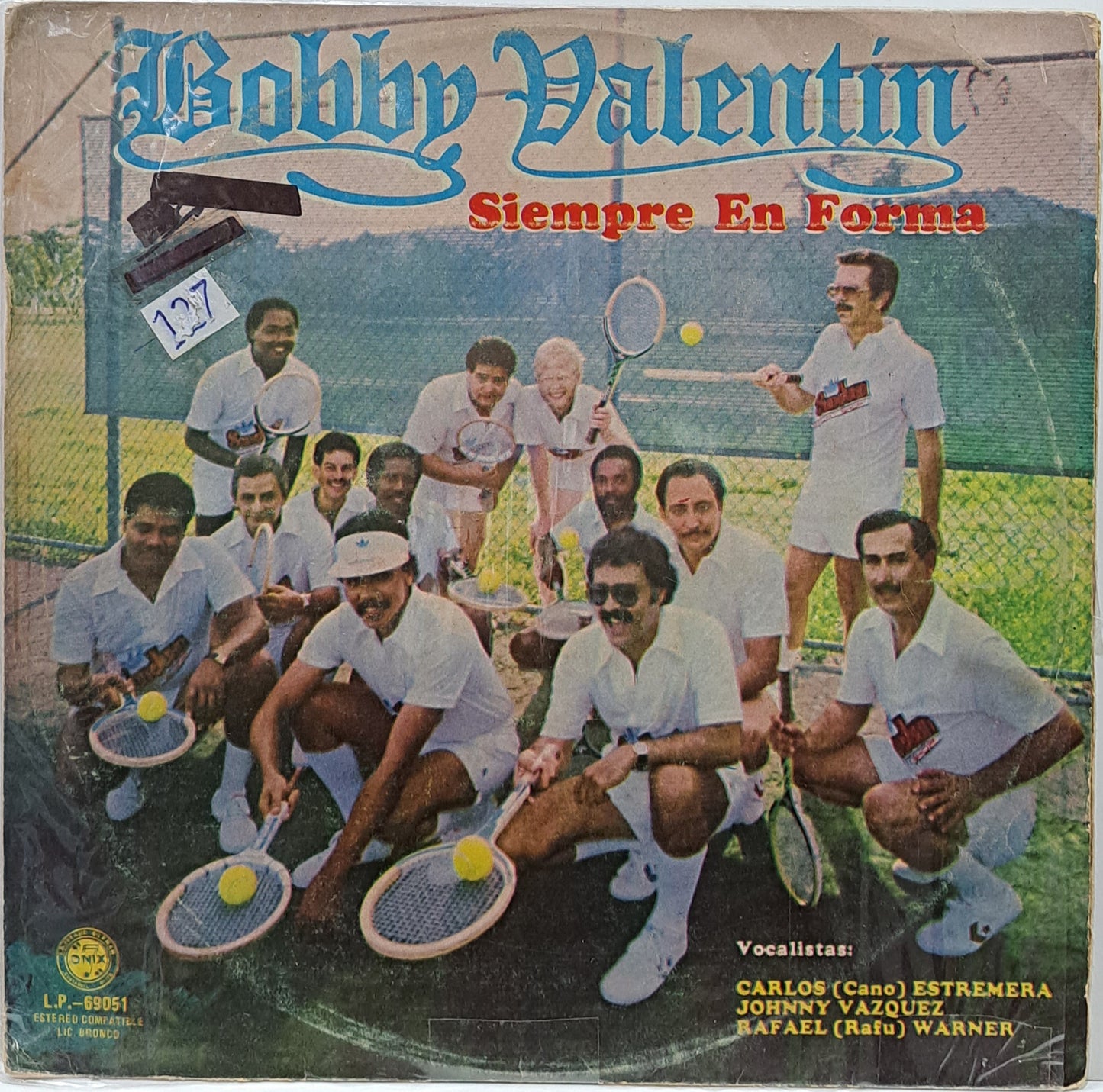 BOBBY VALENTIN - SIEMPRE EN FORMA LP