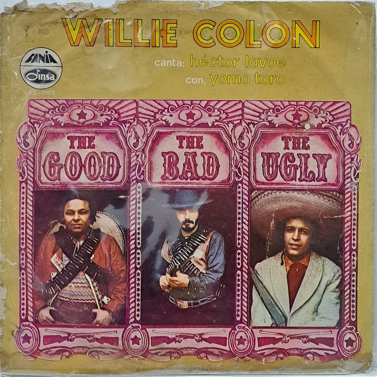 WILLIE COLON - THE GOOD THE BAD THE UGLY LP