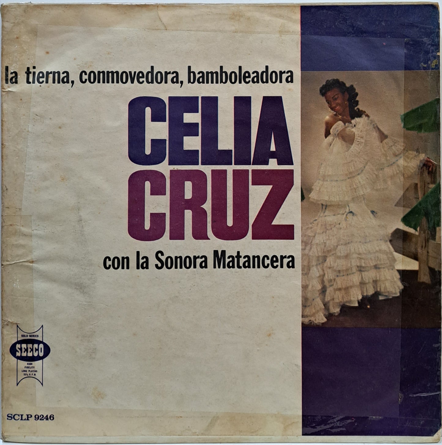 CELIA CRUZ CON LA SONORA MATANCERA - LA TIERNA CONMOVEDORA LP