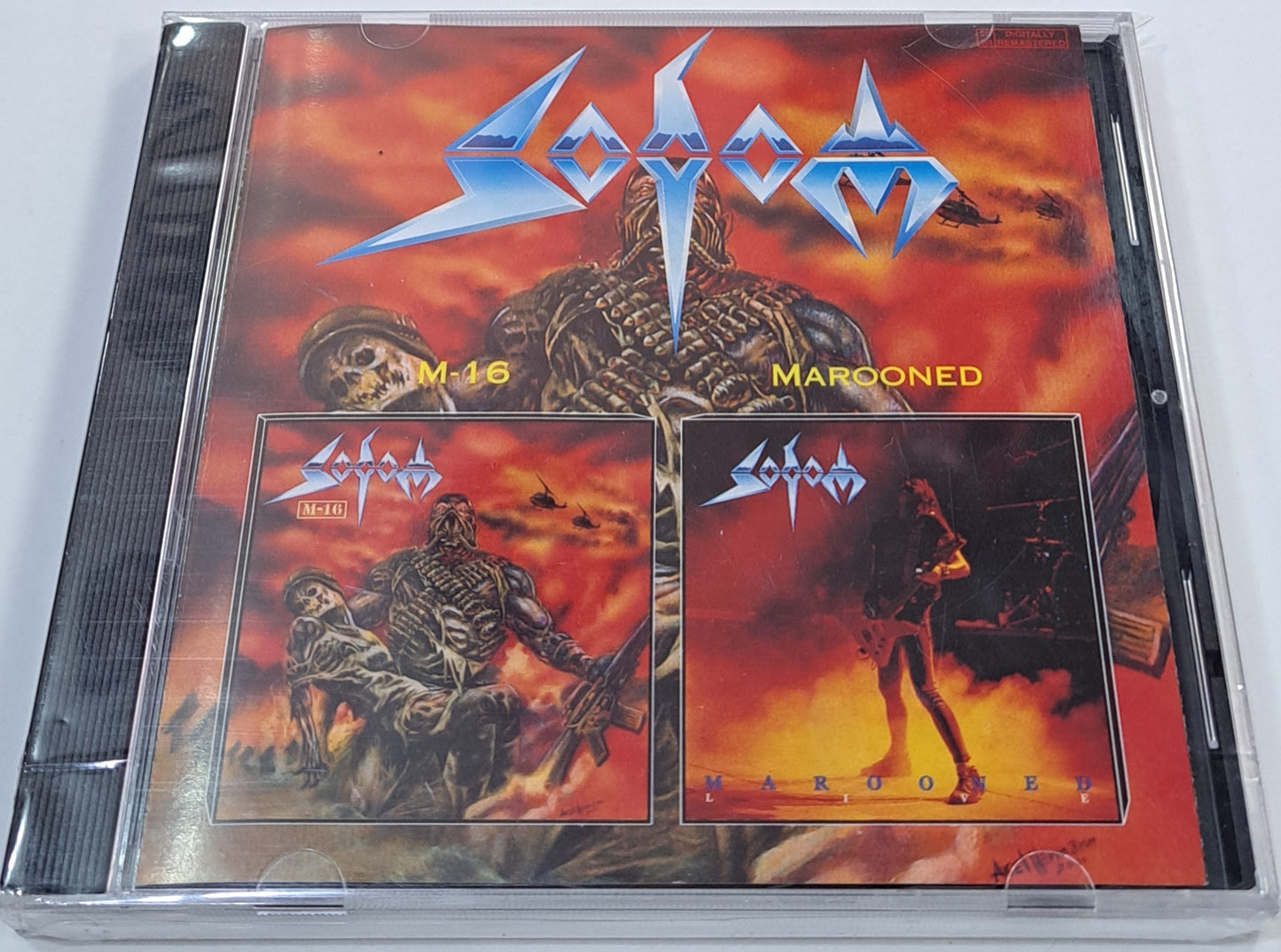 SODOM - M-16/MAROONED CD