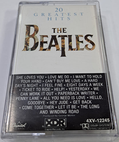 THE BEATLES - 20 GREATEST HITS CASSETTE