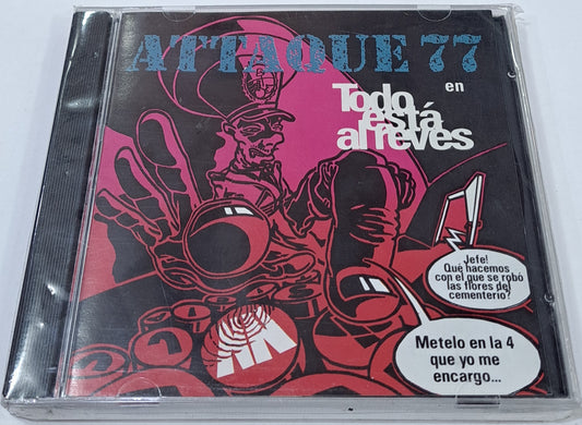 ATTAQUE 77 - TODO ESTA AL REVES CD