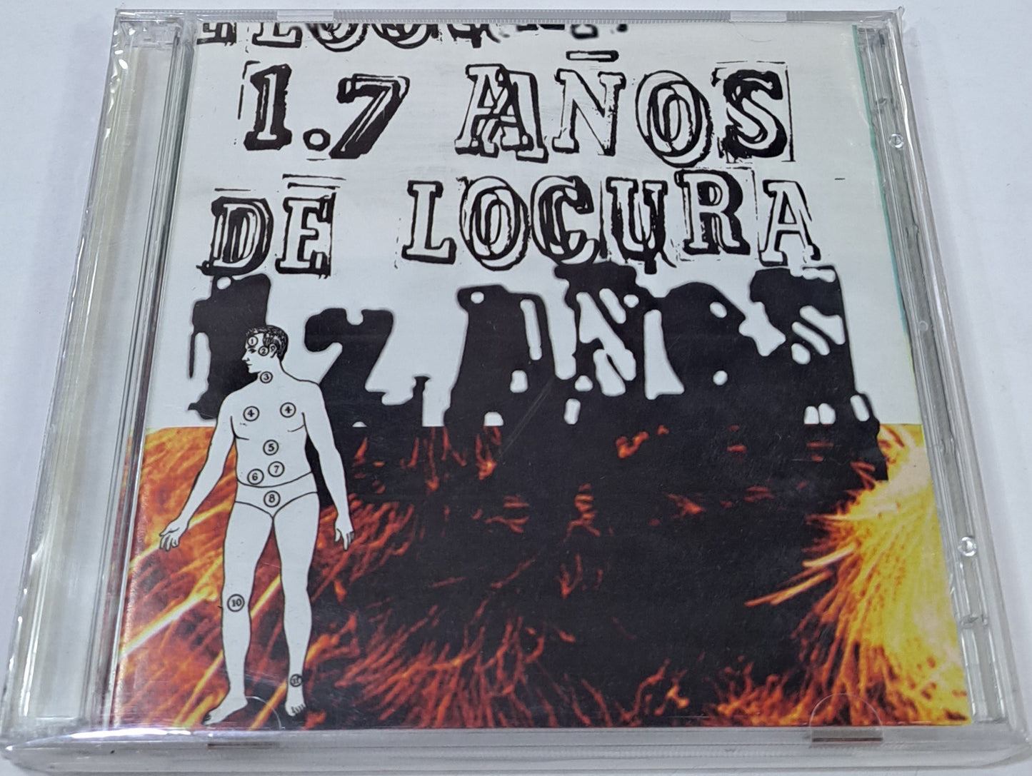 DISCOS MANICOMIO - 1.7 AÑOS DE LOCURA CD