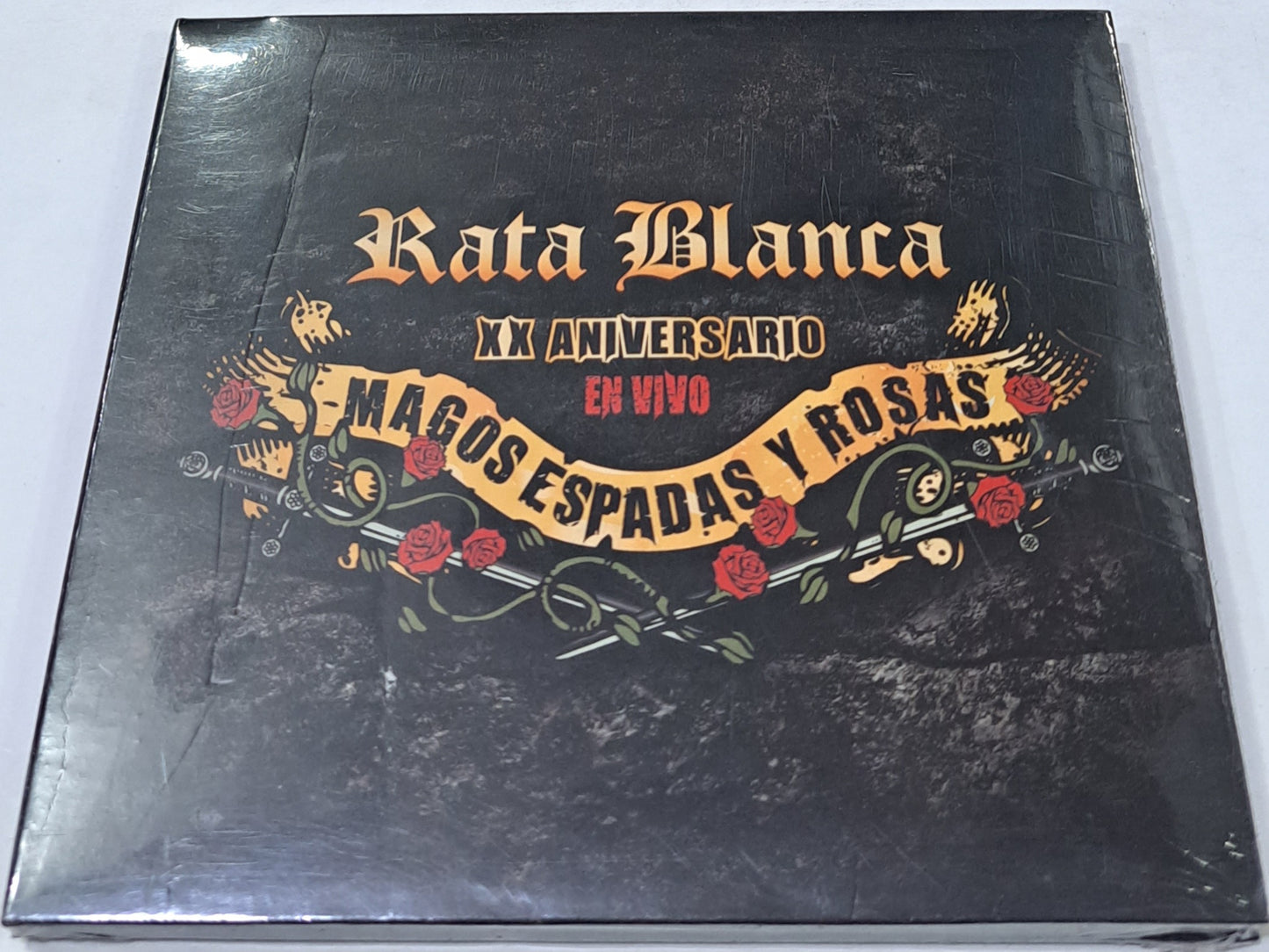 RATA BLANCA - MAGOS ESPADAS Y ROSAS XX ANIVERSARIO EN VIVO  CD