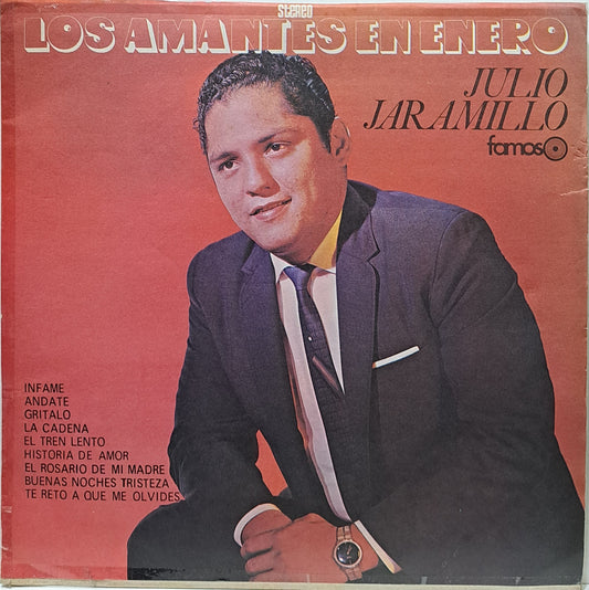 JULIO JARAMILLO - LOS AMANTES EN ENERO  LP
