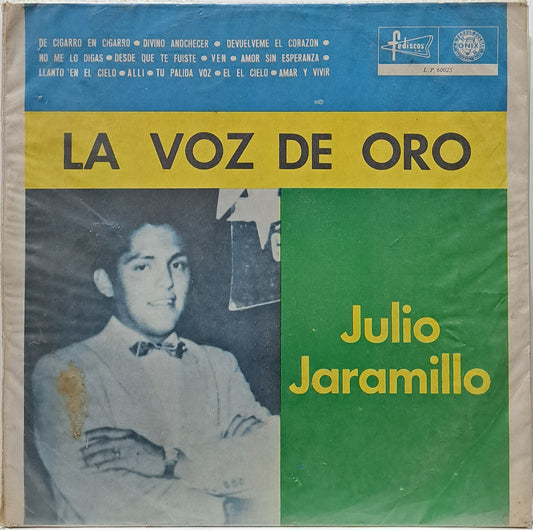 JULIO JARAMILLO - LA VOZ DE ORO  LP