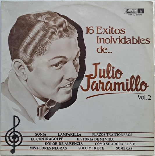 JULIO JARAMILLO - 16 EXITOS INOLVIDABLES  LP