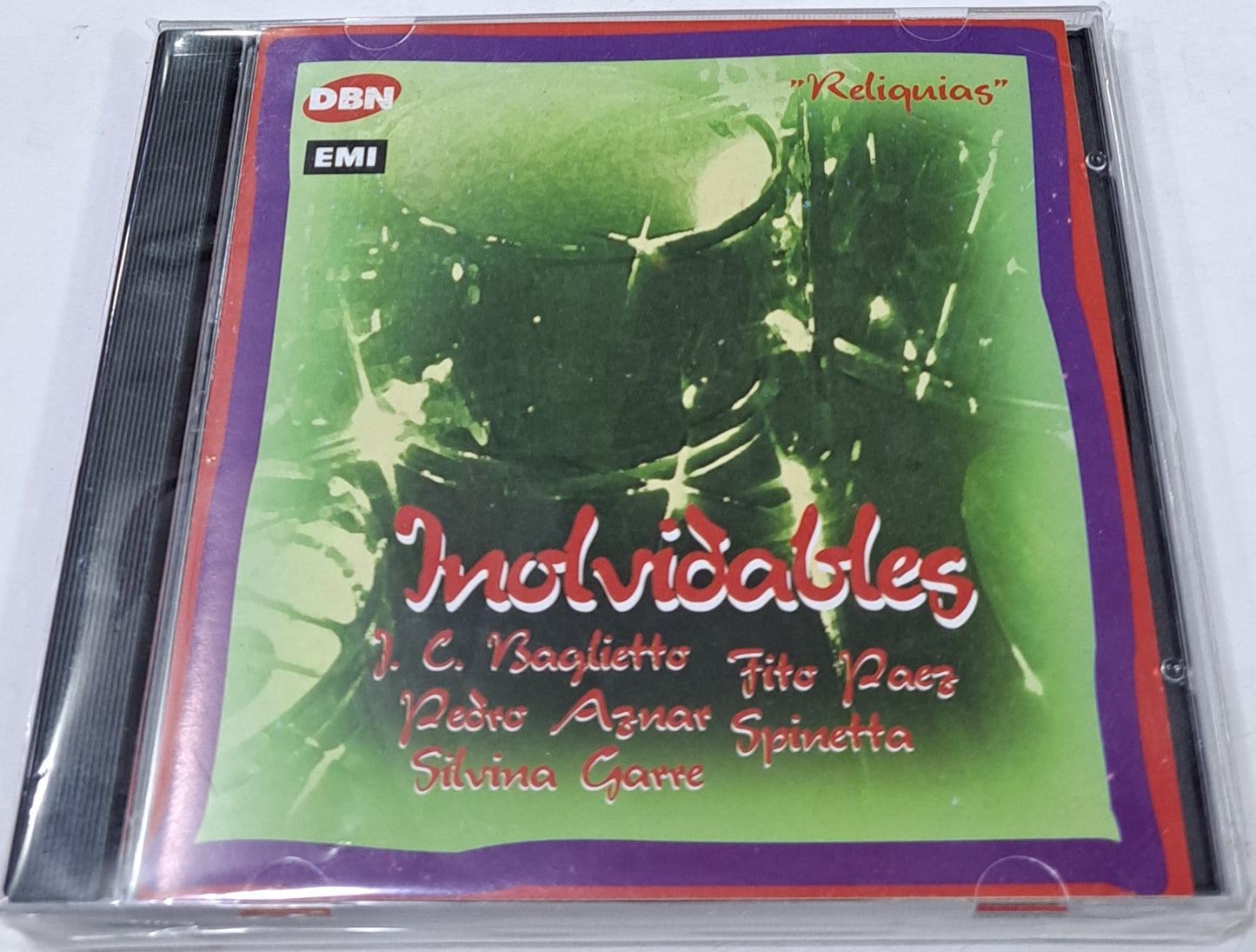 JUAN CARLOS BAGLIETTO FITO PAEZ PEDRO AZNAR SPINETTA  SILVANA GARRE - INOLVIDABLES CD