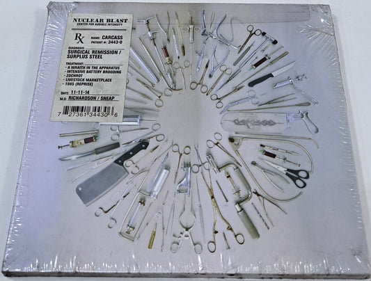 CARCASS - SURGICAL REMISSION/SURPLUS STEEL CD