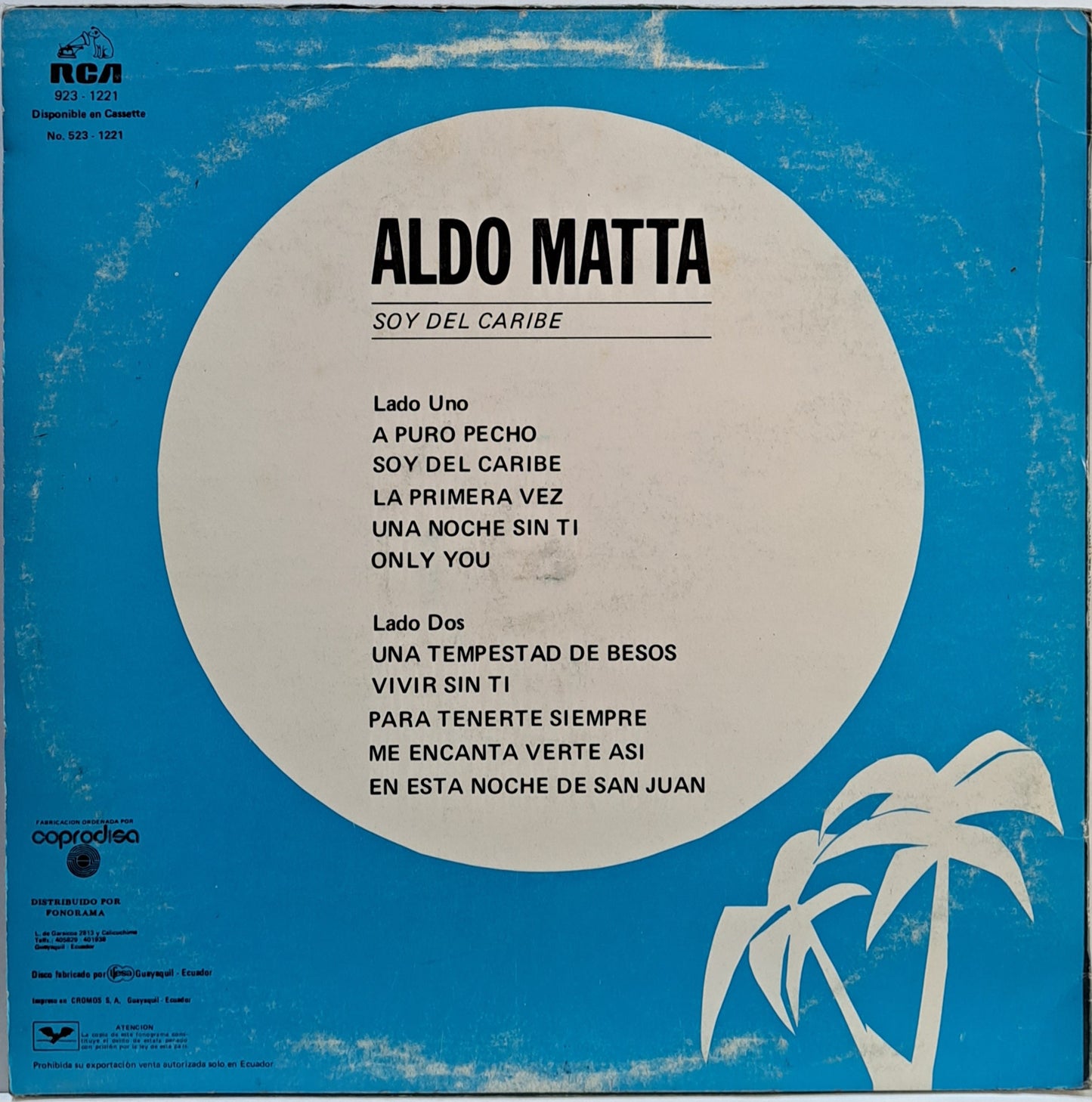 ALDO MATTA - SOY DEL CARIBE  LP
