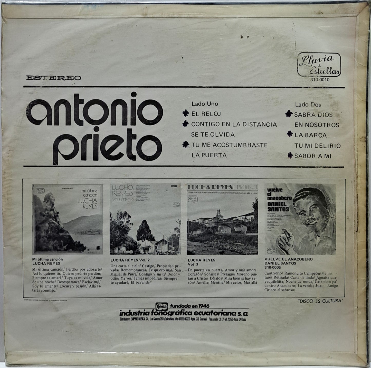 ANTONIO PRIETO - ANTONIO PRIETO LP