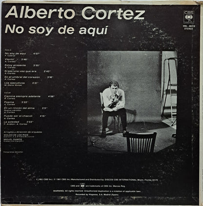 ALBERTO CORTEZ - NO SOY DE AQUI LP