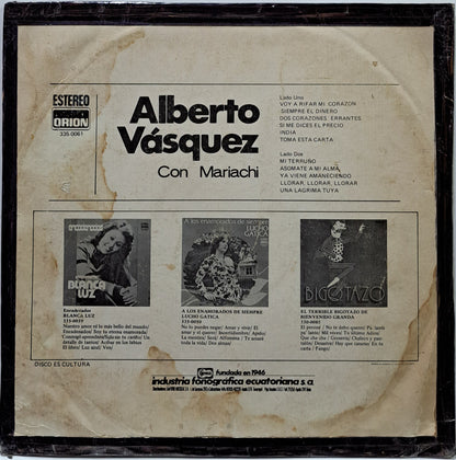 ALBERTO VAZQUEZ - CON MARIACHI LP