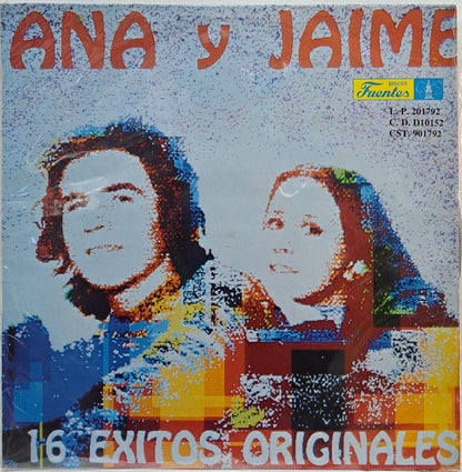 ANA Y JAIME - 16 EXITOS ORIGINALES LP