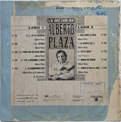 ALBERTO PLAZA - LO MEJOR DE LP