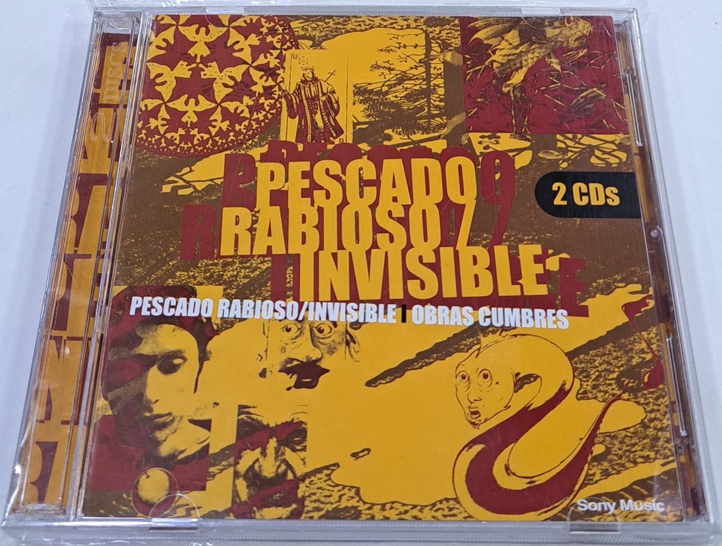 PESCADO RABIOSO / INVISIBLE - OBRAS CUMBRES  2 CDS