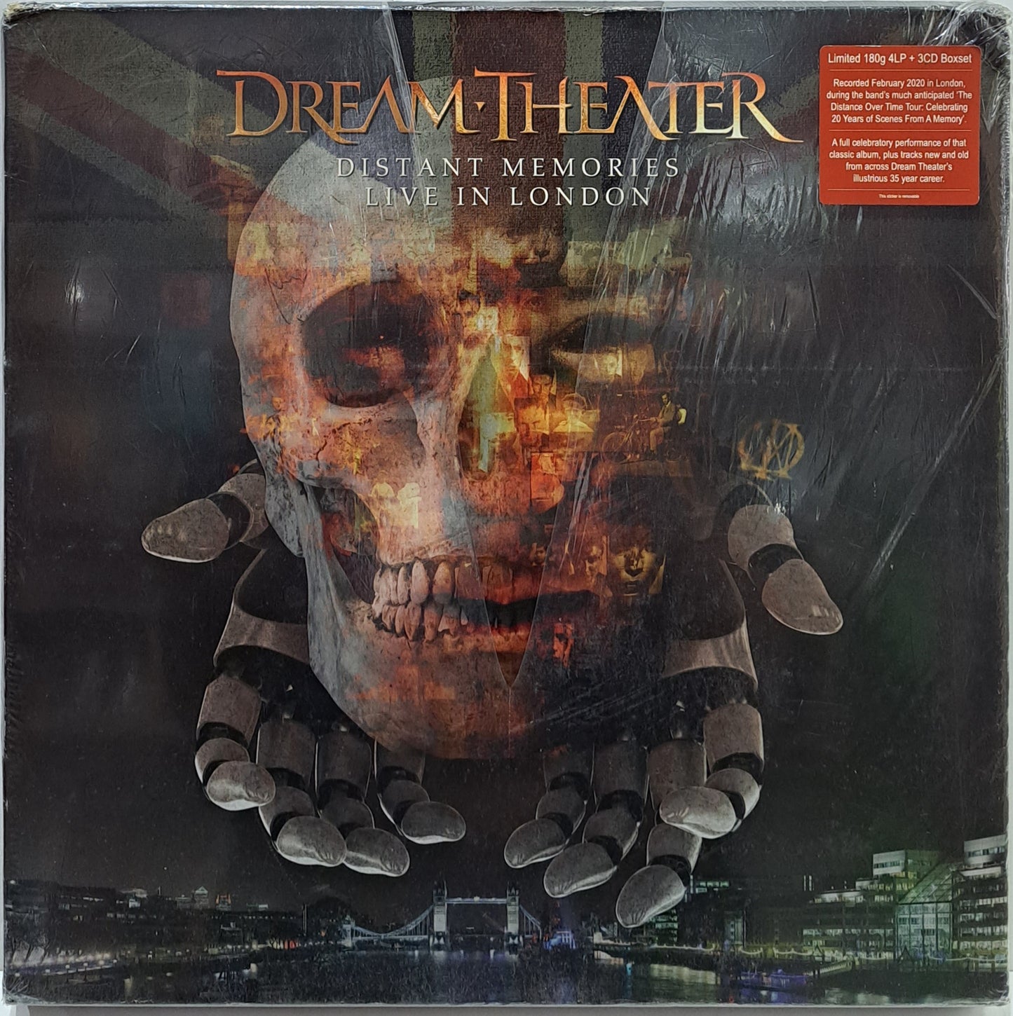 DREAM THEATER - DISTANT MEMORIES  4 LPS + 3 CDS